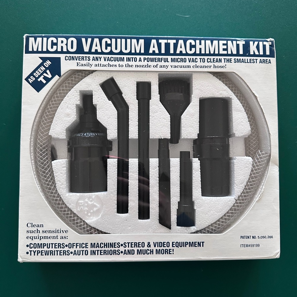 Micro Vacuum Attachment Kit